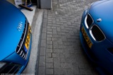 Photoshoot : une BMW M5 E60 et une Audi R8 V10 bleues