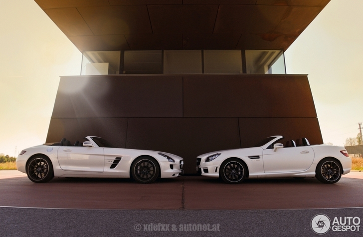 More than just a spot: beautiful pictures of a SLK 55 AMG