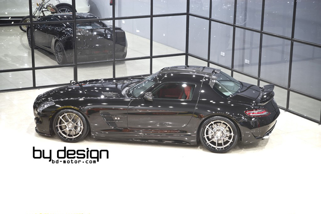 Mercedes-Benz SLS AMG beschaafd bruter gemaakt door Bydesign Motorsport