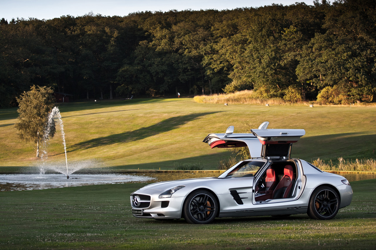 80.000 euro lichter en 130 pk rijker: Mercedes-Benz SLS AMG door mcchip-dkr