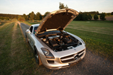 80.000 euro lichter en 130 pk rijker: Mercedes-Benz SLS AMG door mcchip-dkr