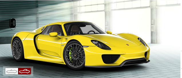 Configureren maar: Porsche 918 Spyder