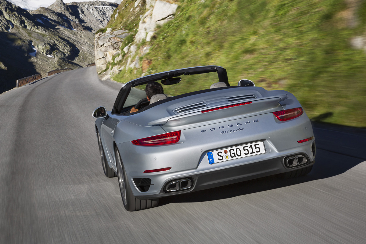 Bliksemsnel: Porsche 991 Turbo (S) Cabriolet