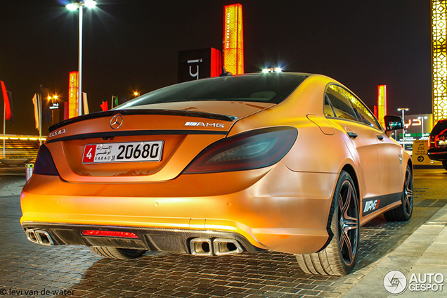 Top of flop: CLS 63 AMG in Dubai!
