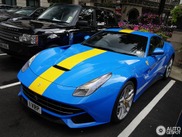 Ferrari 250 GTO's livery is an inspiration for this F12berlinetta