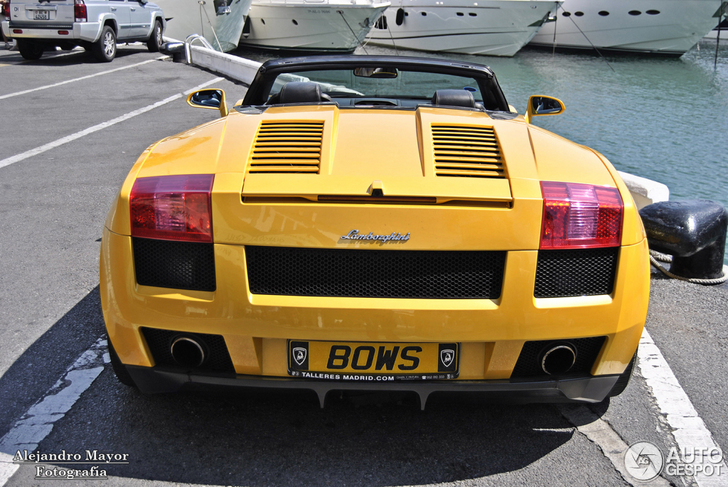 Lamborghini Gallardo Spyder in Marbella bezorgt je het zomergevoel