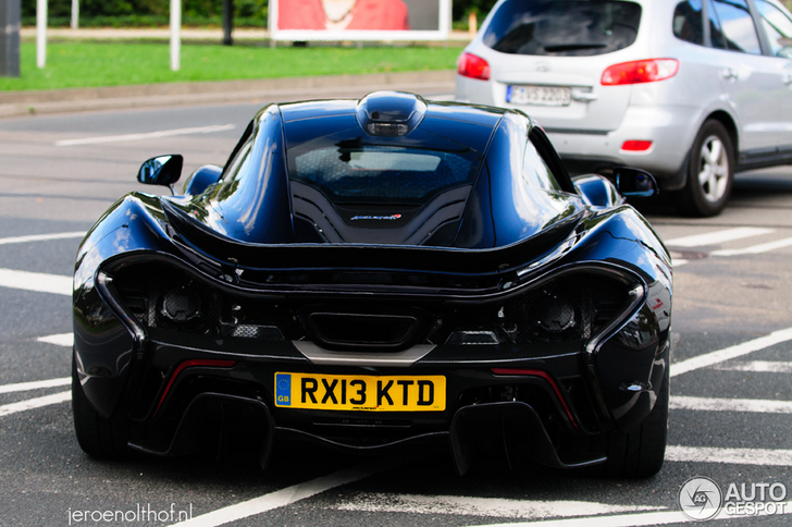 Spectaculaire McLaren P1 te spotten in Frankfurt! 