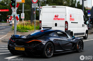Spectacular McLaren P1 is driving around in Frankfurt