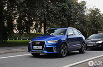 Gespot: driemaal Audi RS Q3