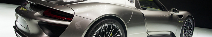 Wysoka cena Porsche 918 Spyder w Chinach 