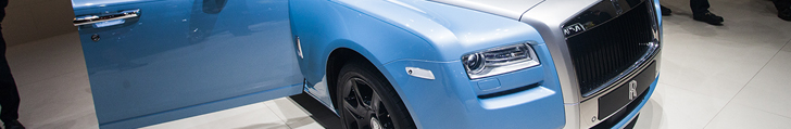 IAA 2013: Rolls-Royce Ghost Alpine Trial & Bespoke Wraith