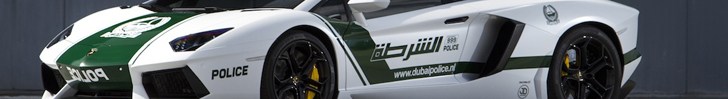 Lamborghini Aventador LP700-4 Dubai police klaar voor The Challenge!