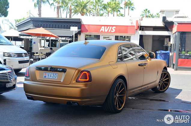 Rolls-Royce Ghost krijgt make-over van MS Motors