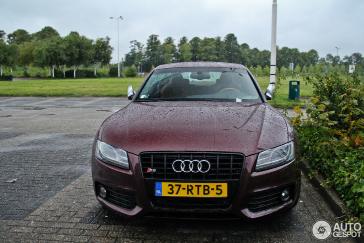 Paars op een Audi S5, wie had dat gedacht?