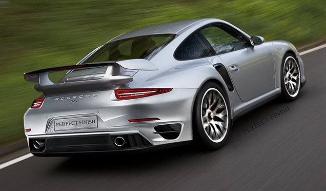 Rendering: Porsche 991 GT2
