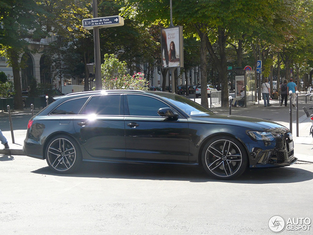 Gespot: de Audi RS6 Avant C7 van Zlatan Ibrahimović 