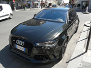 Avistado: Audi RS6 Avant C7 do Zlatan Ibrahimovic