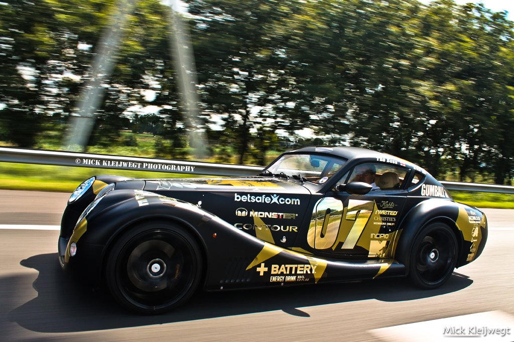 Fotoshoot: Morgan AeroSport "Gumball 3000"