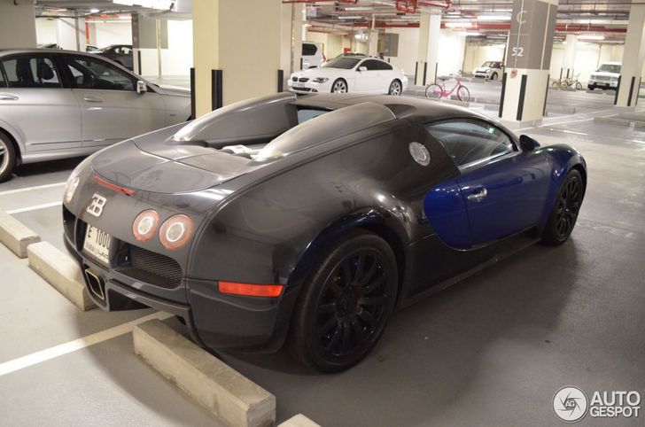 Is deze Bugatti Veyron wat van zijn glans aan het verliezen?