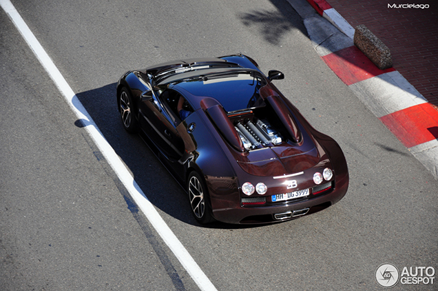 Bugatti Veyron 16.4 schittert beter op straat