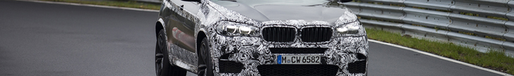 BMW X5 M making its laps around the Nürburgring