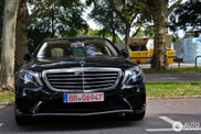 Black, business like and sinister; that's what this S 63 AMG is like