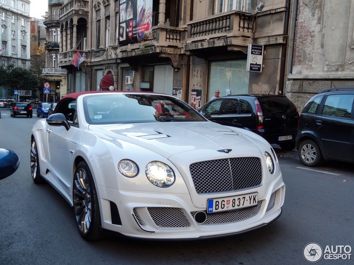 Bentley LE MANSory GTC II verfraait Belgrado behoorlijk