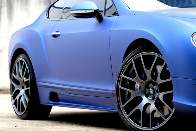 Chiptuning Experience tovert Bentley om tot echte eye catcher