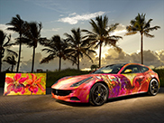 Ferrari Fort Lauderdale builds an artistic Ferrari