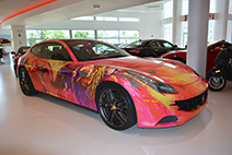 Ferrari Fort Lauderdale laat artistieke Ferrari maken