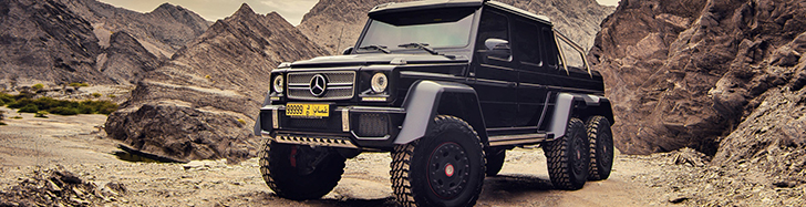 Owner heads into the desert with his Mercedes-Benz G 63 6x6