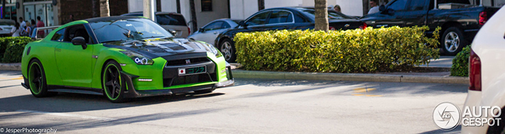 Nissan GT-R wants to the the HULK