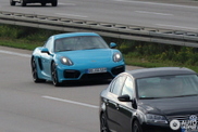 Would you dare to order this blue colour on your Cayman GTS?