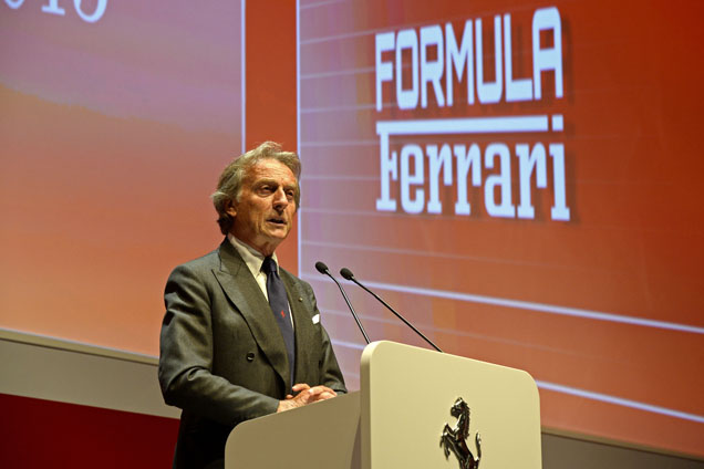 Luca di Montezemolo treedt terug als Chairman van Ferrari
