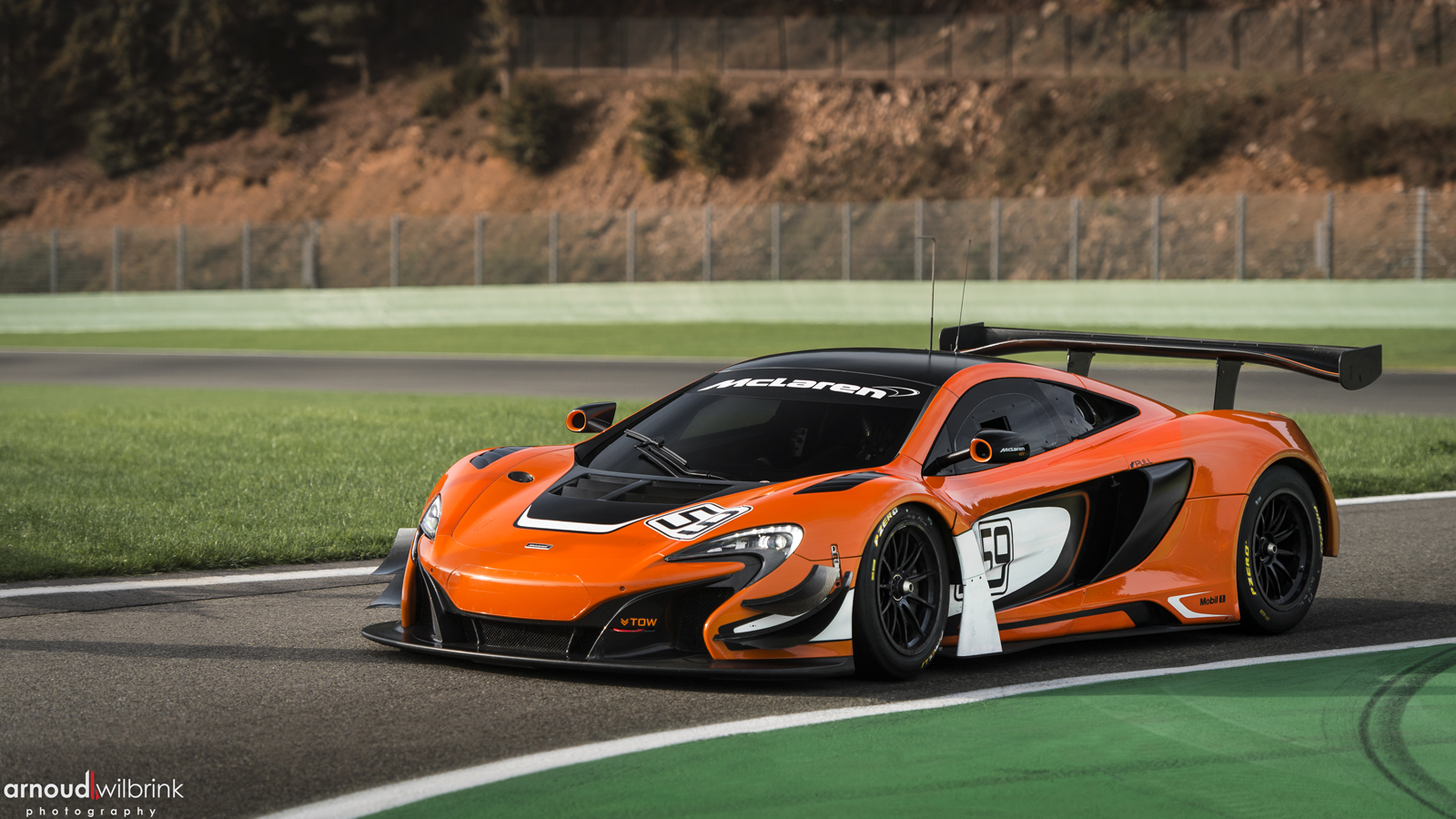 McLaren circuitdag op Spa Francorchamps