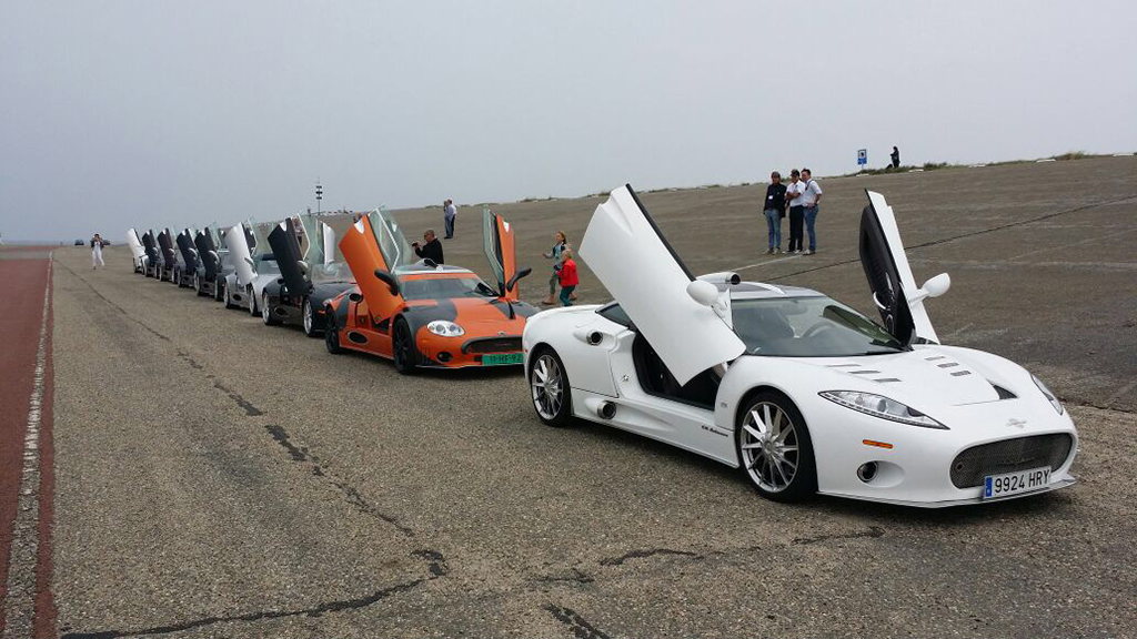 Unieke Spyker meeting in Nederland