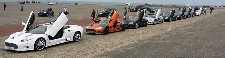 Unique Spyker meeting in the Netherlands