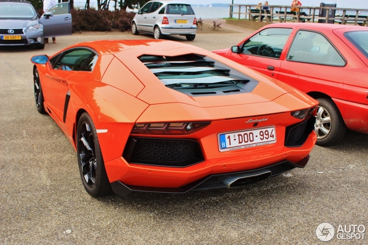 Spot van de dag: Lamborghini Aventador in Willemstad