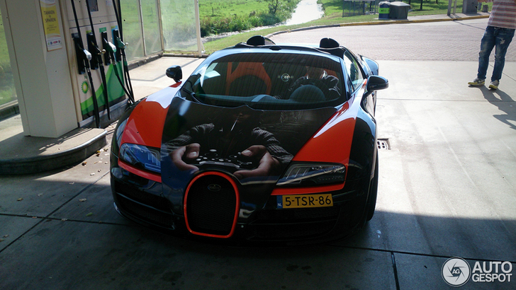 Spot van de dag: Bugatti Veyron 16.4 Grand Sport WRC