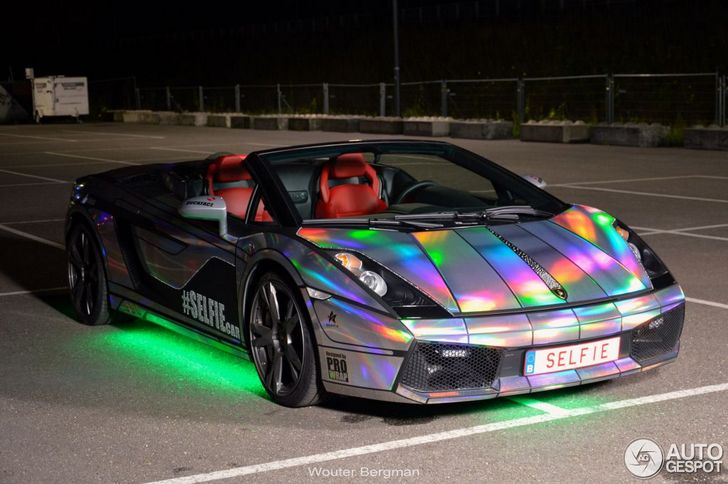 Spot van de dag: Lamborghini 'Selfie' Gallardo