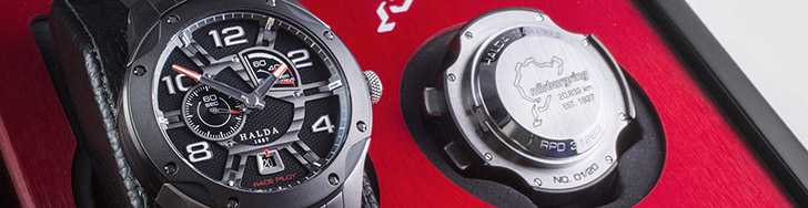 Perfection: Nürburgring Race Pilot Limited Edition by Halda Watch