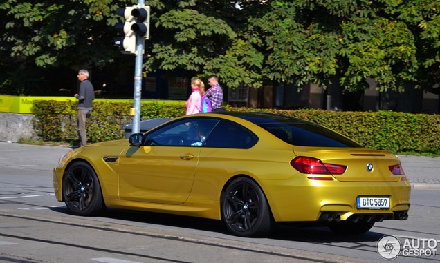 Austin Yellow en de BMW M6 is een gouden combinatie