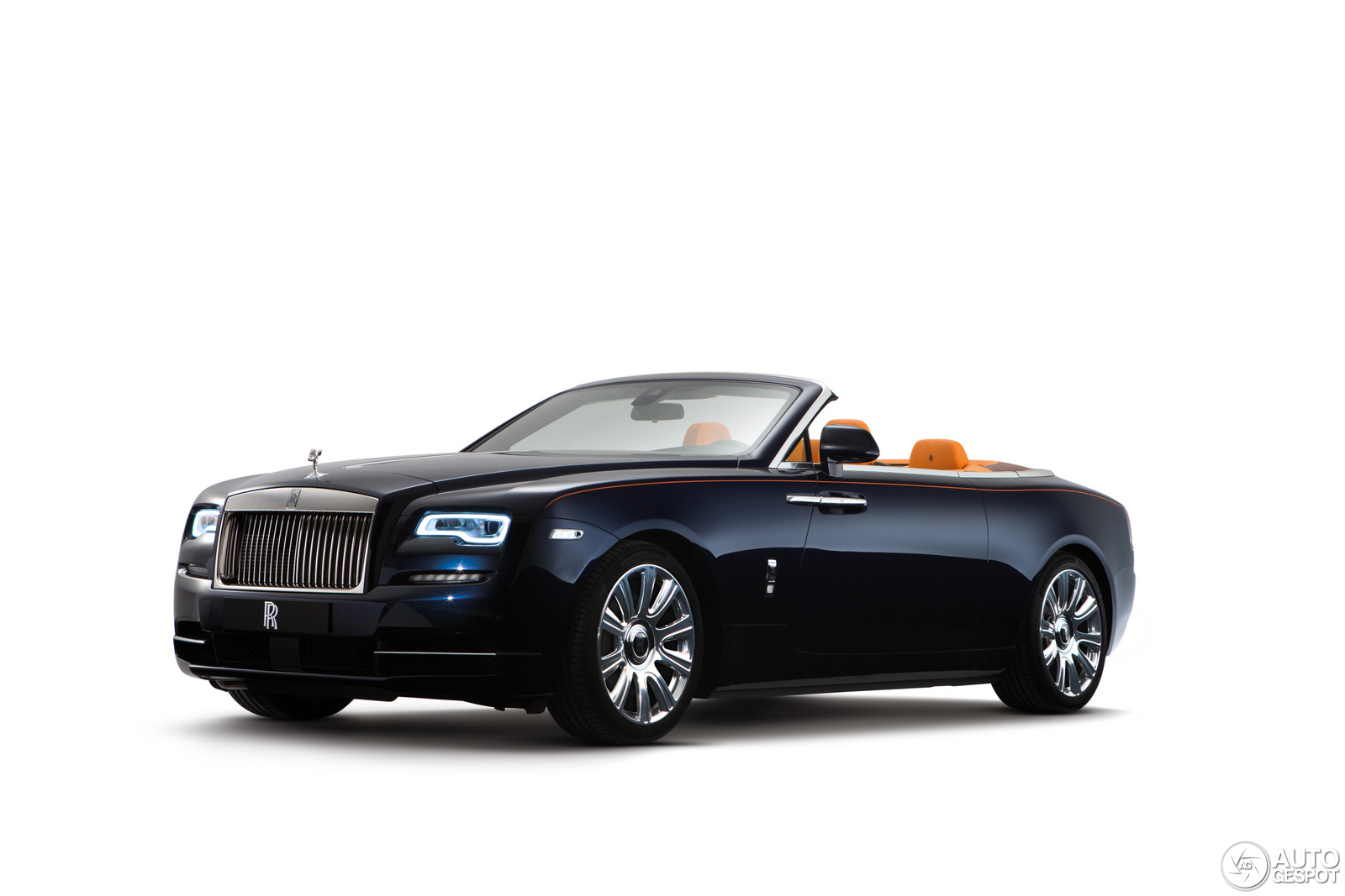 Prachtig slagschip uit de doeken: Rolls-Royce Dawn