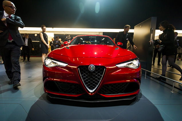 IAA 2015: Alfa Romeo Giulia QV