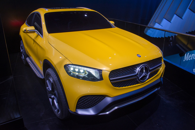 IAA 2015: Mercedes-Benz GLC Coupé Concept