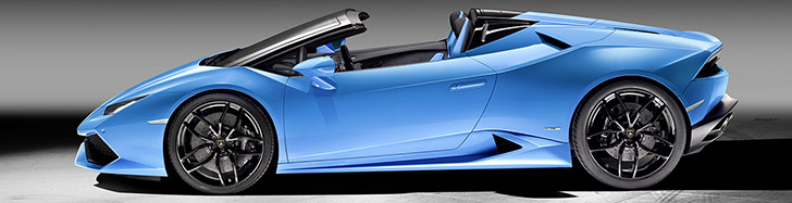 Hot! Lamborghini Huracán LP 610-4 Spyder ! 