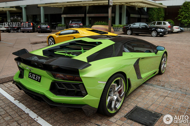 Voor deze Mansory Aventador LP700-4 reis je naar Singapore