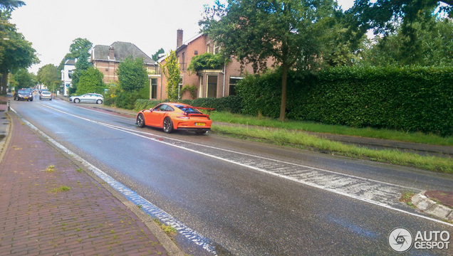 Spot van de dag: Porsche 991 GT3 RS in Driebergen