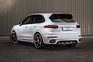 TECHART presents new power boost for the Porsche Cayenne Turbo