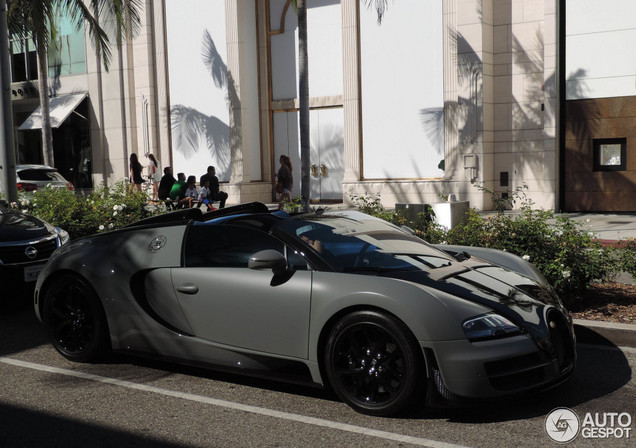 Zo badass kan de Bugatti Veyron Grand Sport Vitesse eruit zien